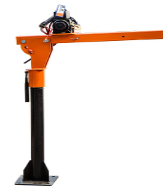 貨車(chē)上安裝車(chē)載吊運(yùn)機(jī)用于貨物搬運(yùn)